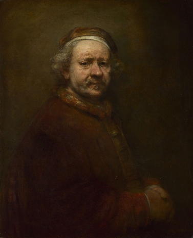Self Portrait, 1669, Rembrandt, © National Gallery, London